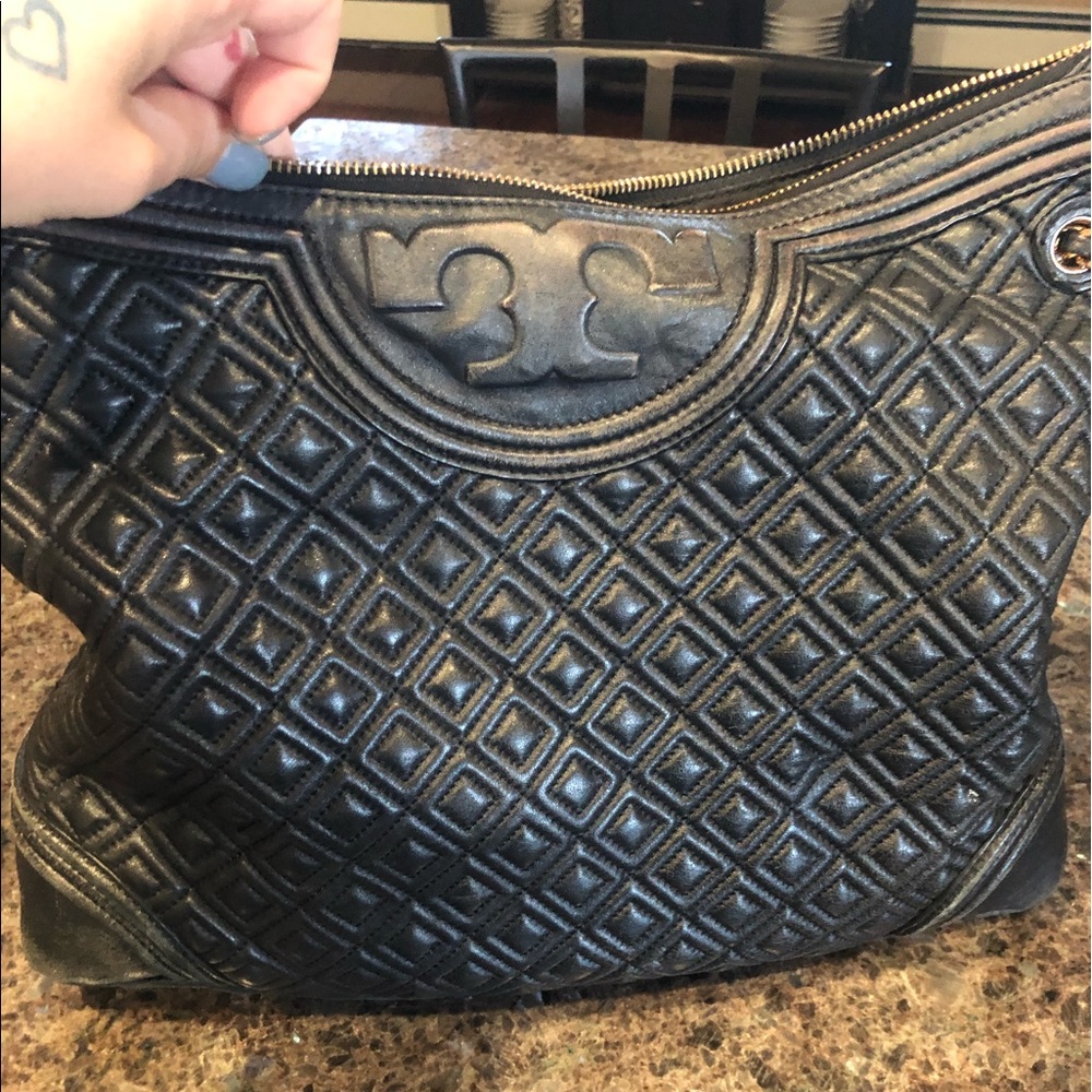 Tory Burch large Fleming bag